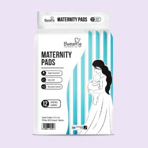 Butterfly Maternity Pads 12 Pcs